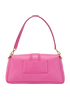 Le Bambimou Puffy Shoulder Bag, &pound;320, Handbags, Pink, Leather, Back view